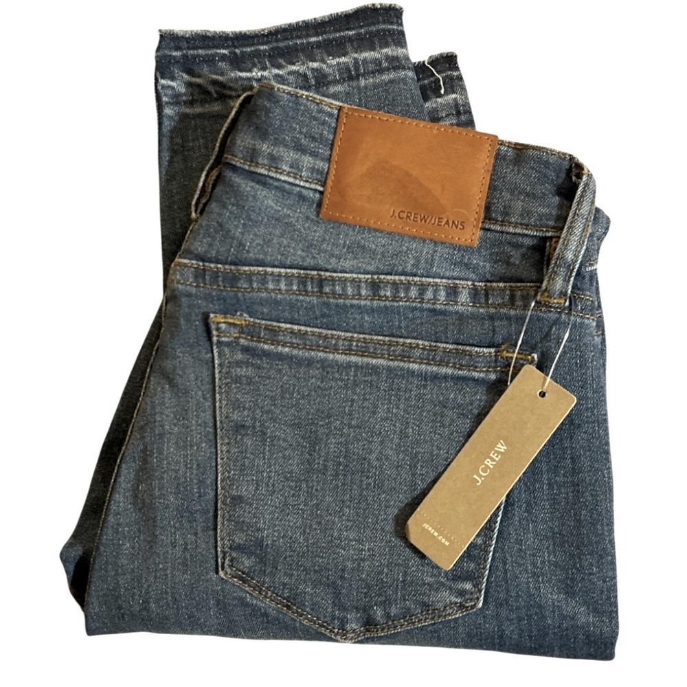 NWT J. Crew factory 8" Toothpick Jean with Let-Down Hem: size 26 - Picture 10 of 15